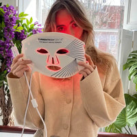 CurrentBody Skin LED Light Therapy Face Mask - Oveya